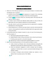 Law Model With Answer.pdf